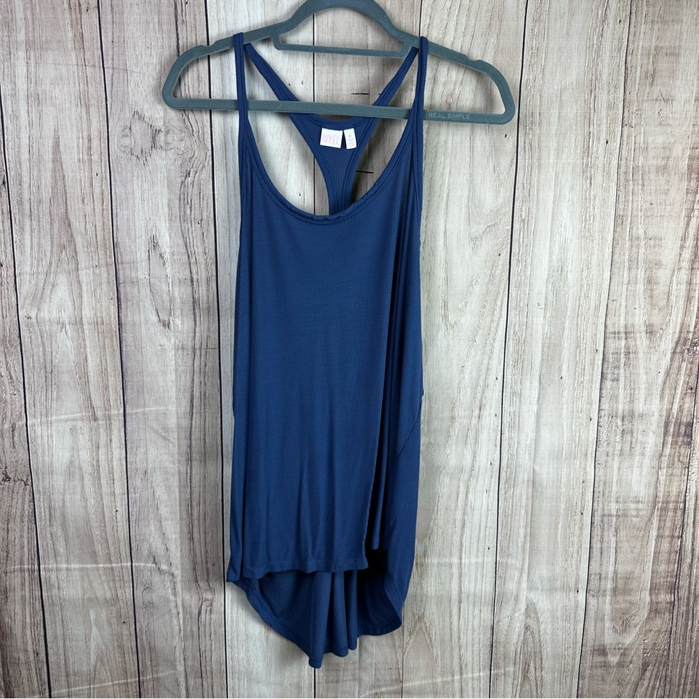 Make + Model Navy Racerback Tank Top